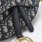 Dior サドル トロッター ディオール オブリーク ジャガード ハンドバッグ - ネイビー
