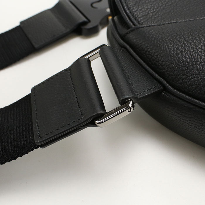 Dior ディオール バイ ERL サドル カーフスキン ボディバッグ - ブラック