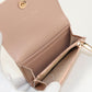 Dior Caro Glycine Calfskin Bifold Compact Wallet - Pink