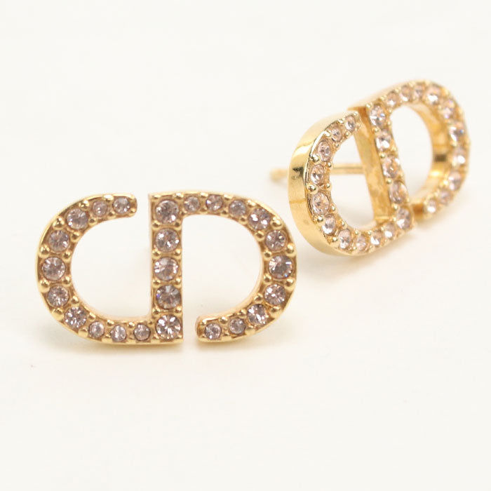 Dior プチCD スタッド ピアス - メタル