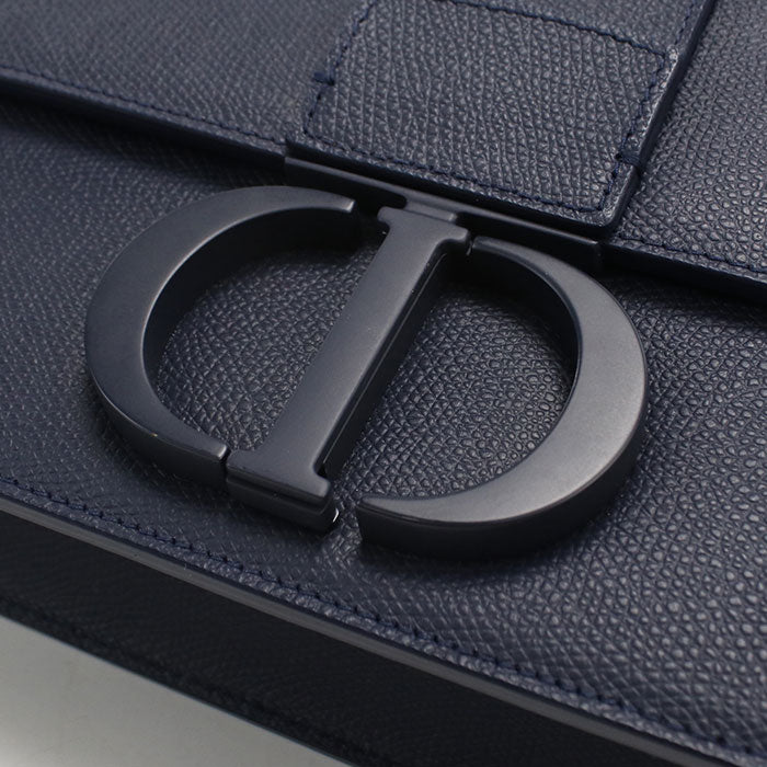 Dior 30 モンテーニュ カーフスキン ショルダーバッグ - ネイビー