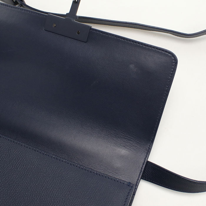 Dior 30 モンテーニュ カーフスキン ショルダーバッグ - ネイビー