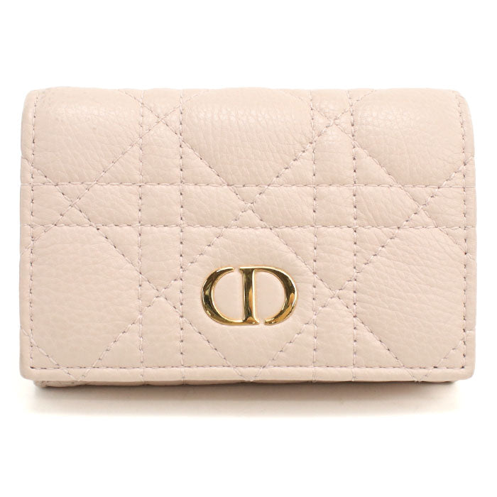 Dior【ディオール】 S5132UWHC グリシンウォレット ディオールカロ 小銭入れ/ラムスキン レディース