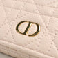 Dior【ディオール】 S5132UWHC グリシンウォレット ディオールカロ 小銭入れ/ラムスキン レディース