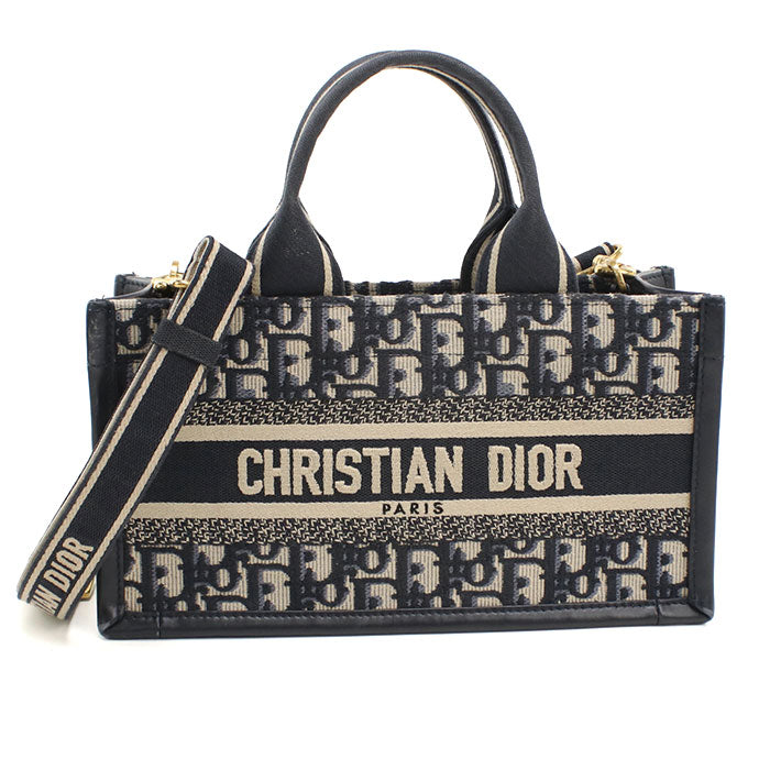 Dior【ディオール】 2WAY ブックトート トートバッグ/ディオールオブリーク レディース