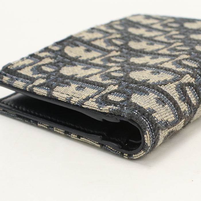 Dior【ディオール】 S2197UTZQ Dahlia ウォレット 30 モンテーニュ 二つ折り財布/ディオールオブリーク レディース