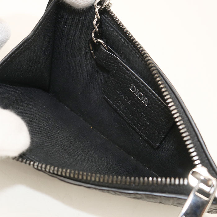 Dior【ディオール】 フラグメントケース ディオールグラビティ 小銭入れ レザー メンズ