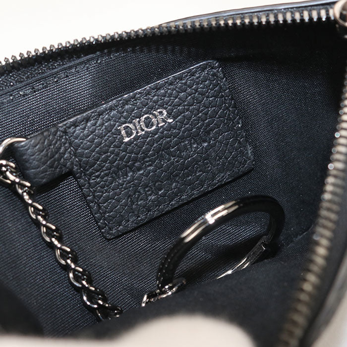 Dior【ディオール】 フラグメントケース ディオールグラビティ 小銭入れ レザー メンズ