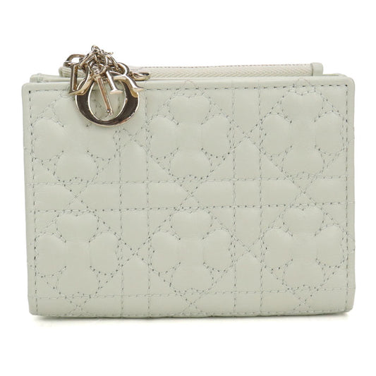 Dior Dahlia レディディオール 二つ折り財布 レザー レディース