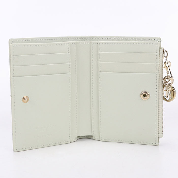 Dior【ディオール】 Dahlia レディディオール 二つ折り財布 レザー レディース