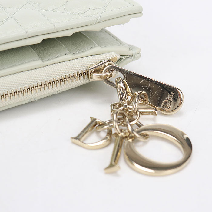 Dior【ディオール】 Dahlia レディディオール 二つ折り財布 レザー レディース