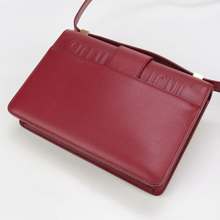 Dior 30 モンテーニュ カーフ ショルダーバッグ - レッド
