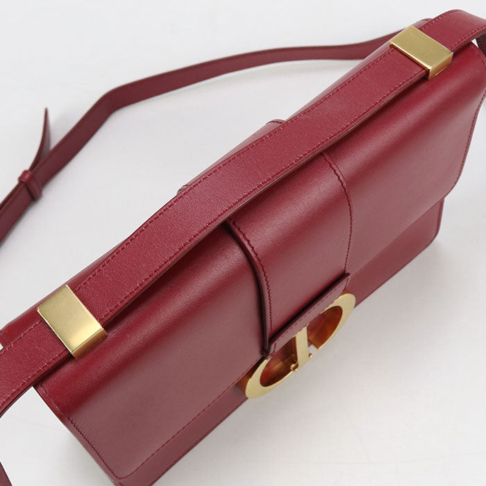 Dior 30 モンテーニュ カーフ ショルダーバッグ - レッド