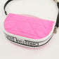 Dior Vibe Leather Handbag/Shoulder Bag - Pink