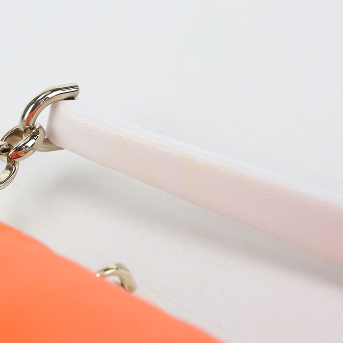 Dior スモール ホーボー ラムスキン ハンドバッグ ショルダーバッグ - オレンジ