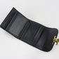 CELINE Triomphe Small Flap Wallet in Calfskin - Black