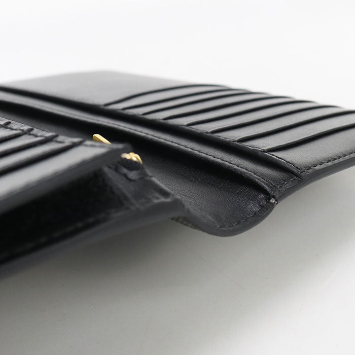 CELINE Triomphe Canvas PVC Bifold Long Wallet - Brown