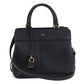 CELINE Small Cabas de France Calfskin Handbag/Shoulder Bag - Black