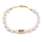 CELINE Triomphe Pearl Bracelet - Brass