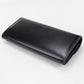 CELINE Triomphe Large Wallet in Calfskin - Black