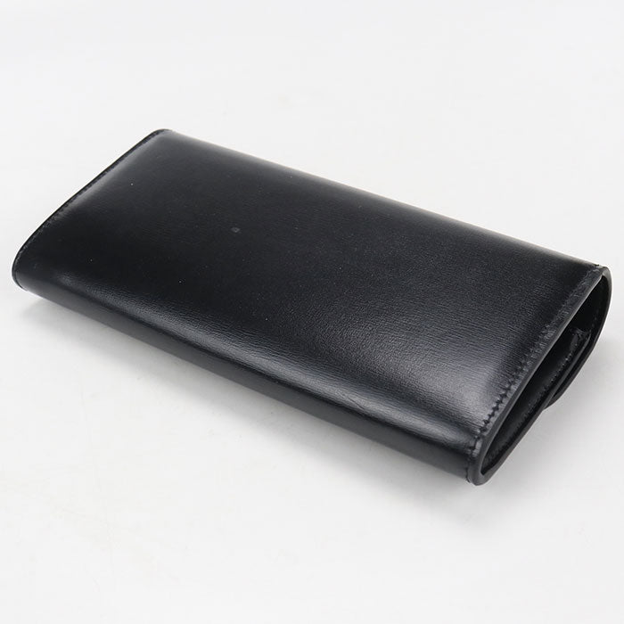 CELINE Triomphe Large Wallet in Calfskin - Black