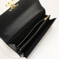 CELINE Triomphe Large Wallet in Calfskin - Black