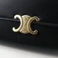 CELINE Triomphe Large Wallet in Calfskin - Black