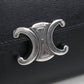 CELINE Triomphe Small Flap Wallet in Calfskin - Black