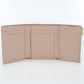CELINE Triomphe Fine Strap Wallet Nino Calfskin Tri-fold Compact Wallet - Pink