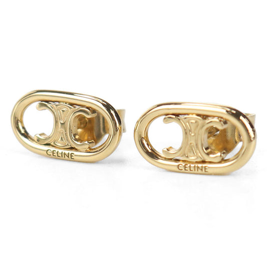 CELINE Triomphe Earrings - Metal