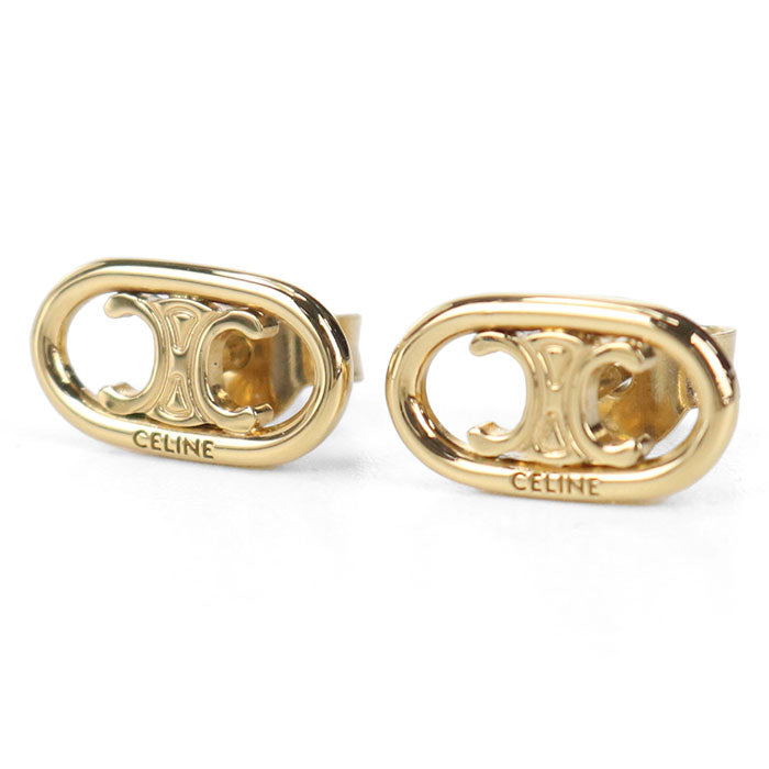 CELINE Triomphe Earrings - Metal