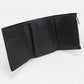 CELINE Fine Strap Wallet Calfskin Tri-fold Compact Wallet - Black