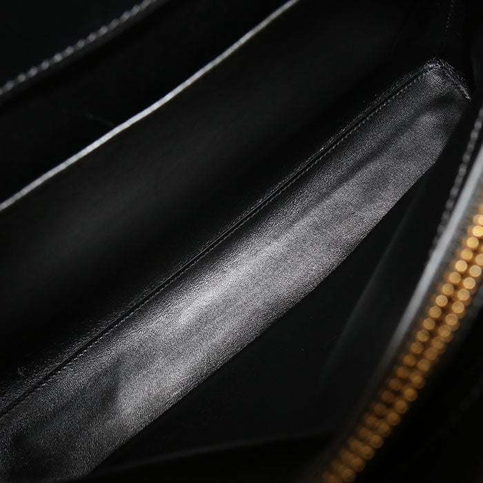 CELINE Classic 16 (Ceze) Calfskin Handbag/Shoulder Bag - Black