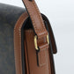 CELINE ティーン トリオンフバッグ トリオンフキャンバス ショルダーバッグ - ブラウン