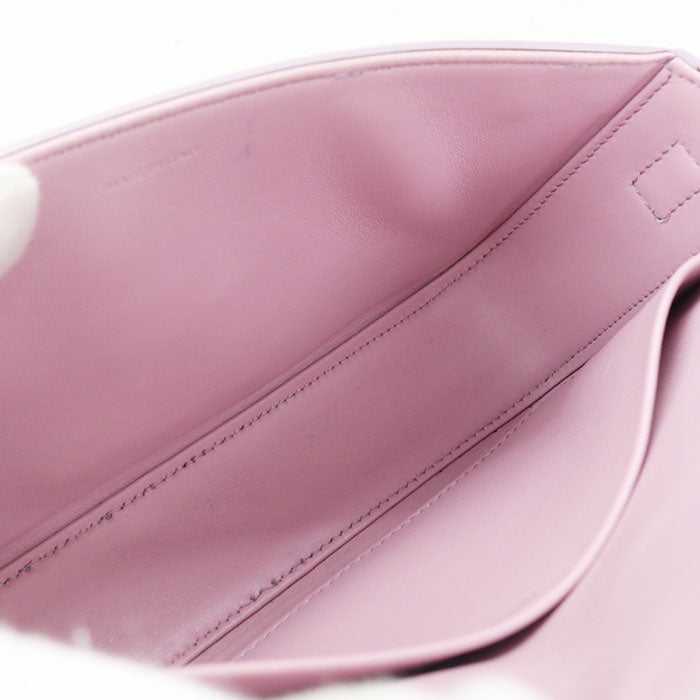 CELINE トリオンフ カーフスキン ショルダーバッグ - ピンク