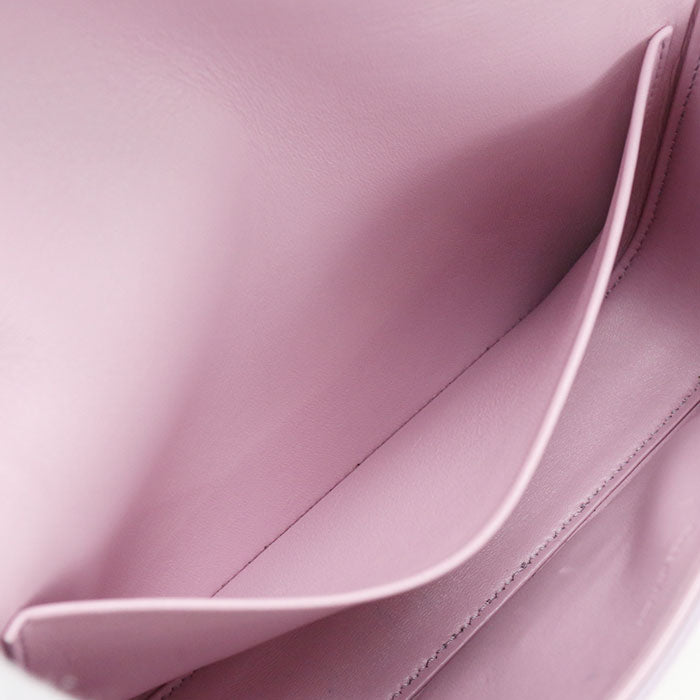 CELINE トリオンフ カーフスキン ショルダーバッグ - ピンク