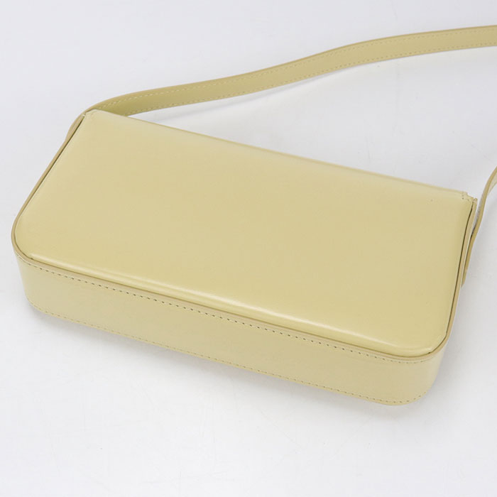 CELINE トリオンフ カーフスキン ショルダーバッグ - イエロー