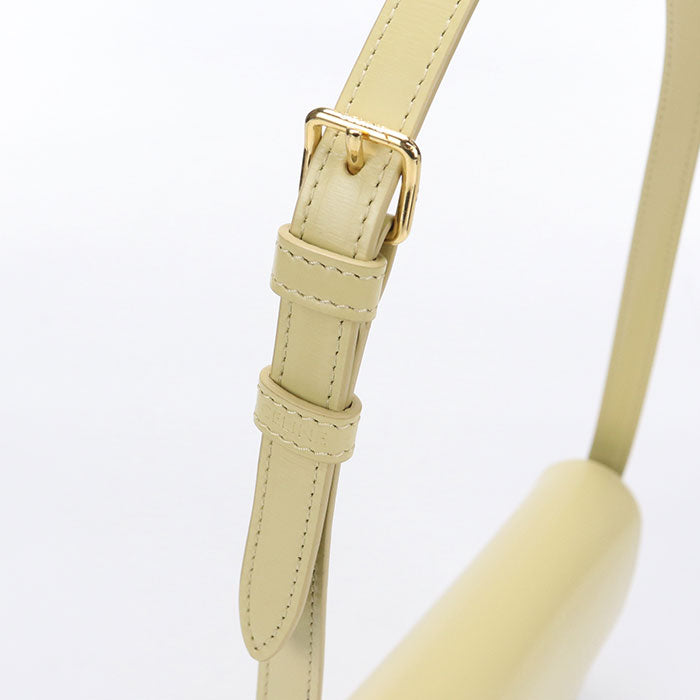 CELINE トリオンフ カーフスキン ショルダーバッグ - イエロー