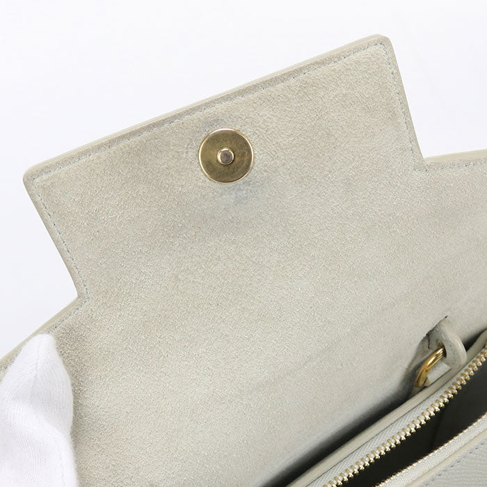 CELINE ベルトバッグ ナノ カーフスキン ハンドバッグ ショルダーバッグ - グリーン