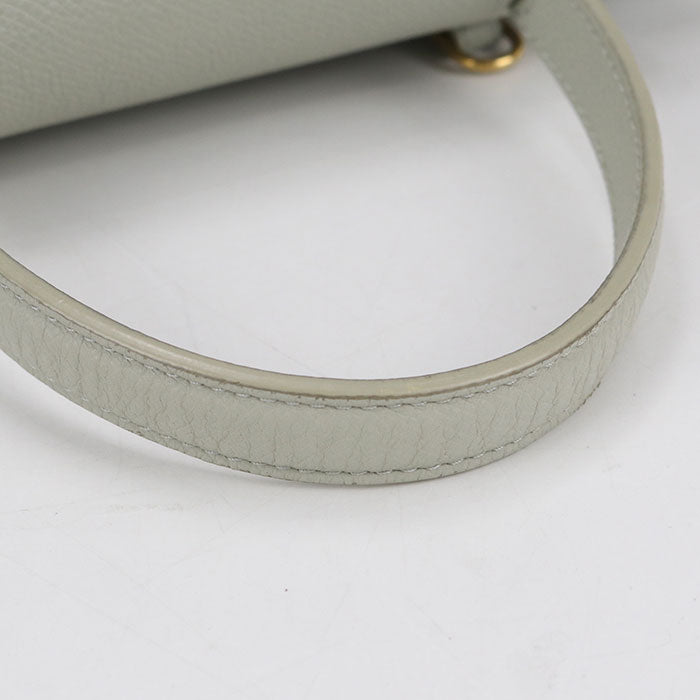 CELINE ベルトバッグ ナノ カーフスキン ハンドバッグ ショルダーバッグ - グリーン