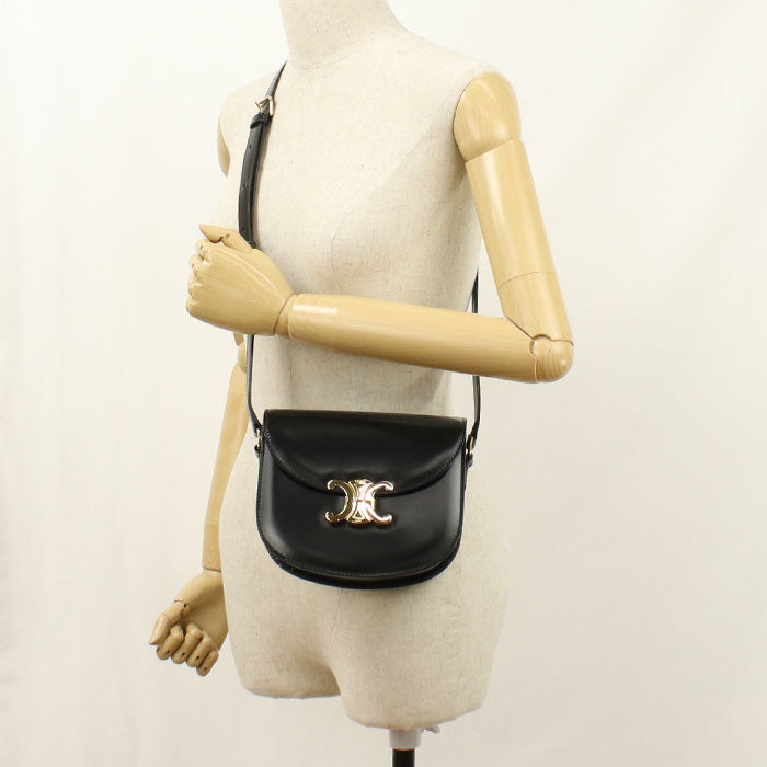 CELINE【セリーヌ】 110413 トリオンフ 斜め掛け ショルダーバッグ カーフ レディース