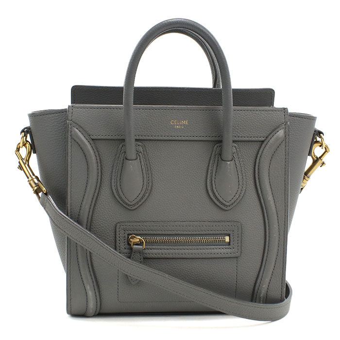 CELINE【セリーヌ】 189243AQL.10KL ラゲージ ナノ トートバッグ/カーフスキン レディース