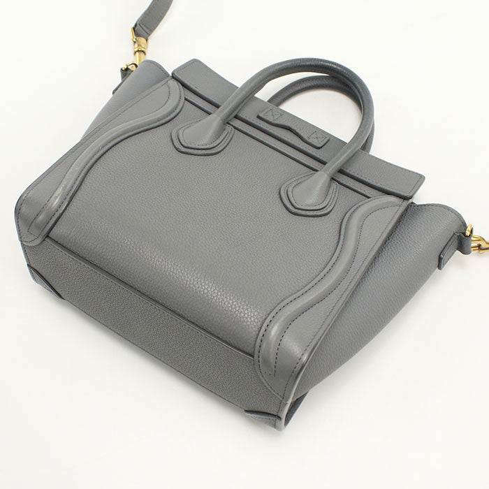 CELINE【セリーヌ】 189243AQL.10KL ラゲージ ナノ トートバッグ/カーフスキン レディース
