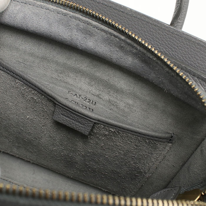 CELINE【セリーヌ】 189243AQL.10KL ラゲージ ナノ トートバッグ/カーフスキン レディース