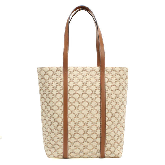 CELINE ミュージアムバッグ トリオンフキャンバス トートバッグ - ベージュ