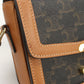 CELINE【セリーヌ】 188882BZ4.04LU トリオンフキャンバス 斜め掛け ショルダーバッグ PVC/カーフ レディース