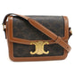 CELINE【セリーヌ】 188882BZ4.04LU トリオンフバッグ ティーン 斜め掛け ショルダーバッグ/トリオンフキャンバス/カーフ レディース