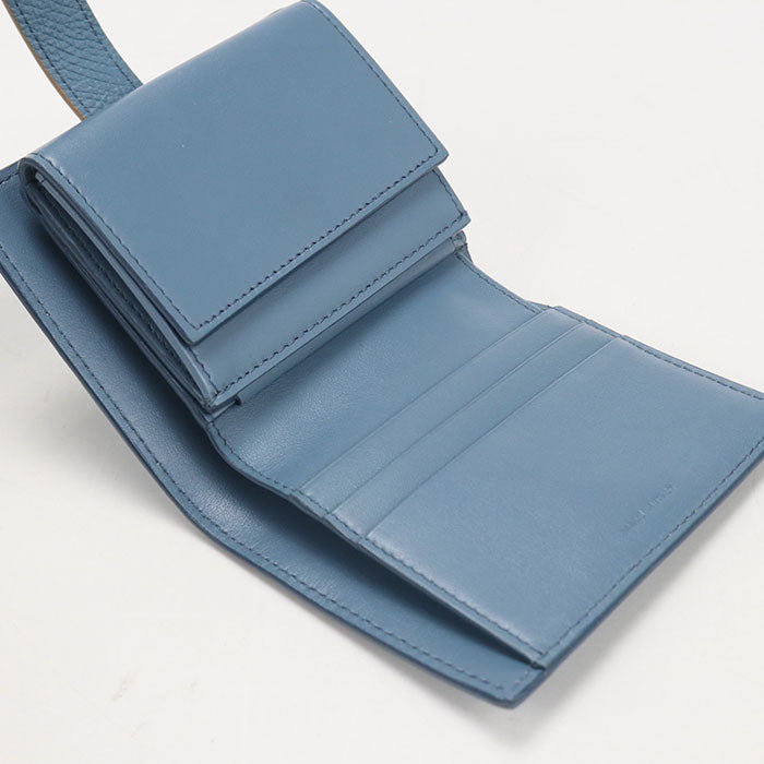 CELINE【セリーヌ】 スモール ストラップウォレット 二つ折り財布 レザー レディース