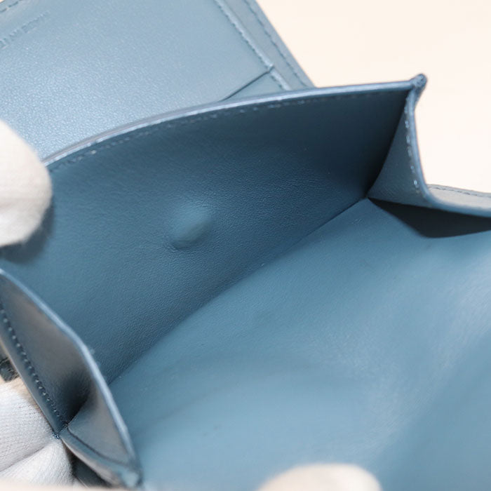 CELINE【セリーヌ】 スモール ストラップウォレット 二つ折り財布 レザー レディース