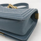 CHANEL Boy Chanel Caviar Chain Shoulder Bag - Blue